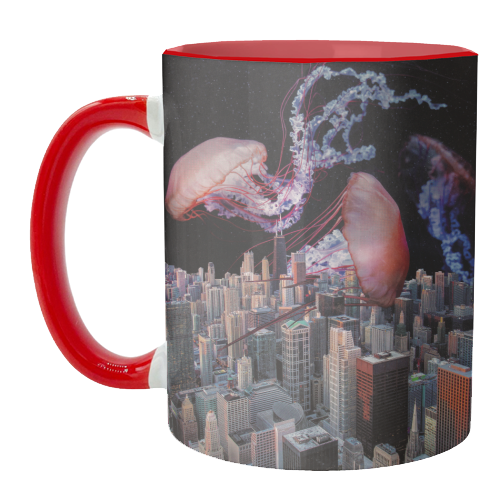 Urban Drifters - unique mug by OhMC! Designs