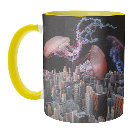 Urban Drifters - unique mug by OhMC! Designs
