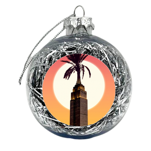 Urban Palm - xmas bauble by taudalpoi