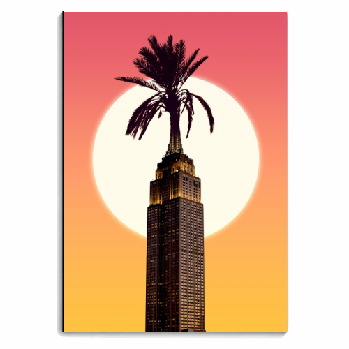 Urban Palm - personalised A4, A5, A6 notebook by taudalpoi