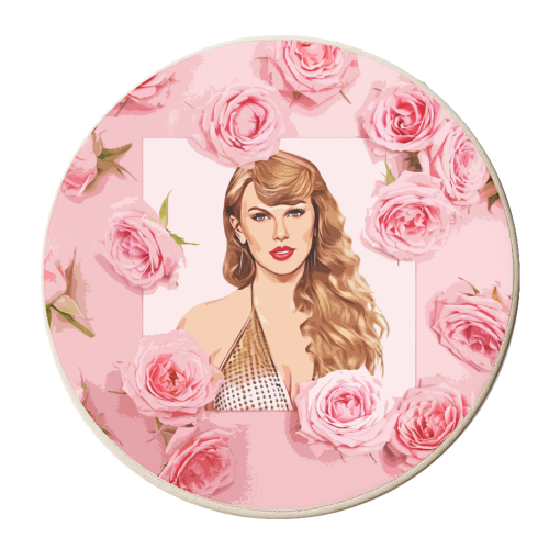Valentine's Tay - personalised beer coaster by DOLLY WOLFE