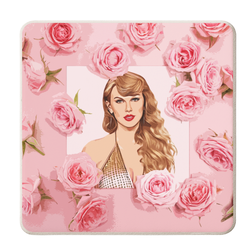 Valentine's Tay - personalised beer coaster by DOLLY WOLFE