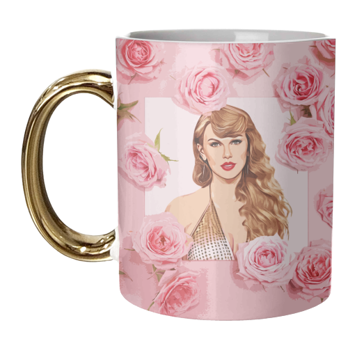 Valentine's Tay - unique mug by DOLLY WOLFE