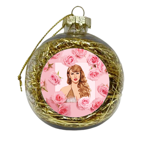 Valentine's Tay - xmas bauble by DOLLY WOLFE