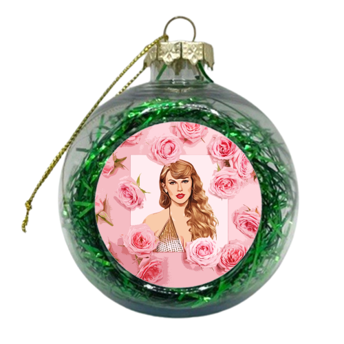Valentine's Tay - xmas bauble by DOLLY WOLFE