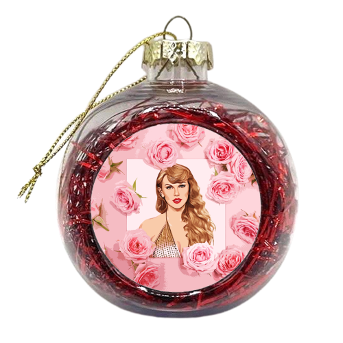 Valentine's Tay - xmas bauble by DOLLY WOLFE