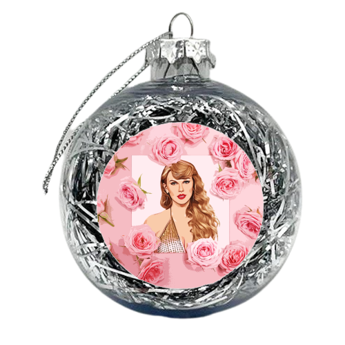 Valentine's Tay - xmas bauble by DOLLY WOLFE