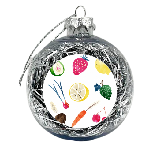 Veggie Heaven - xmas bauble by Uma Prabhakar Gokhale