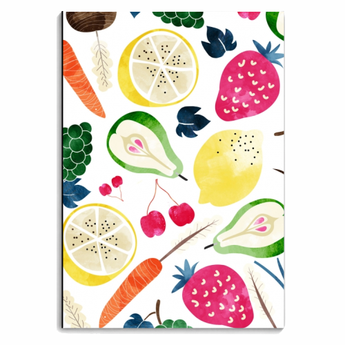 Veggie Heaven - personalised A4, A5, A6 notebook by Uma Prabhakar Gokhale