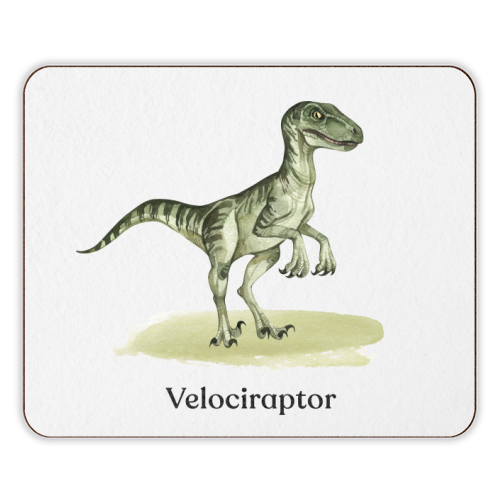 Velociraptor - designer placemat by Gal Design