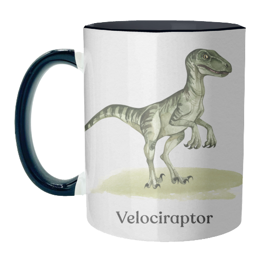 Velociraptor - unique mug by Gal Design