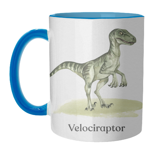 Velociraptor - unique mug by Gal Design