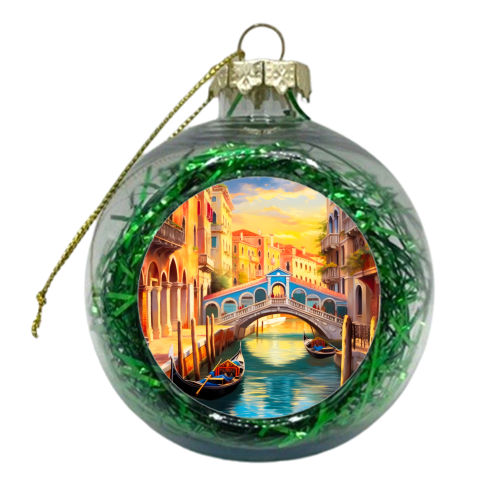 Venice Italian City - xmas bauble by Kun Pact