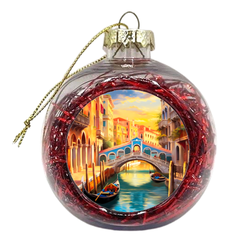 Venice Italian City - xmas bauble by Kun Pact