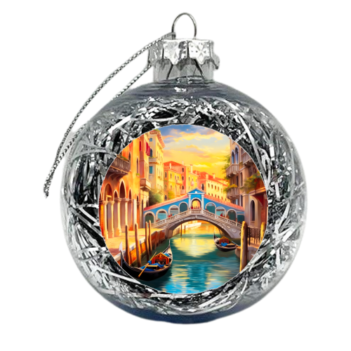 Venice Italian City - xmas bauble by Kun Pact