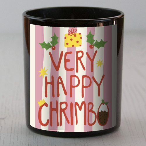 Very Happy Chrimbo - scented candle by Giddy Kipper