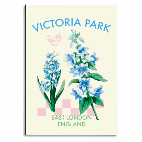 Victoria Park - personalised A4, A5, A6 notebook by Move Studio