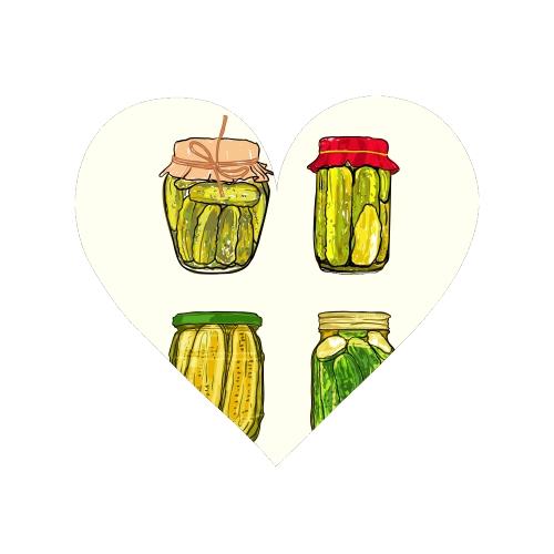 Vintage Pickles Jar Collection - Magnet by EZbie