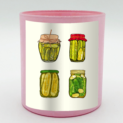 Vintage Pickles Jar Collection - scented candle by EZbie