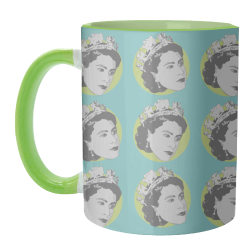 Vintage Queen Jubilee Collection - unique mug by Catherine Critchley.