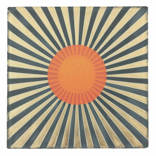 Vintage Sun - personalised beer coaster by DejaReve