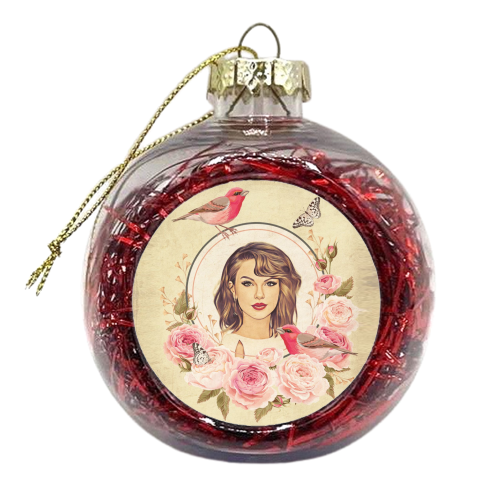 Vintage T - xmas bauble by DOLLY WOLFE