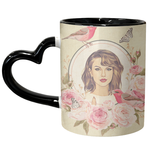 Vintage T - unique mug by DOLLY WOLFE