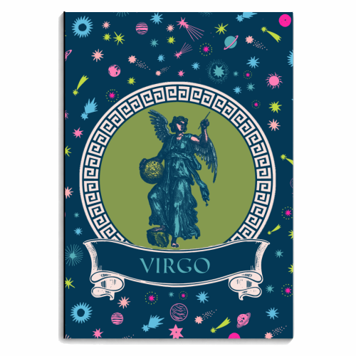 Virgo - personalised A4, A5, A6 notebook by Wallace Elizabeth