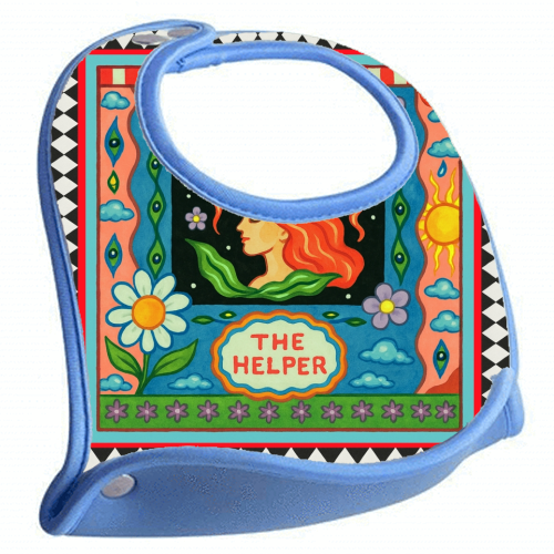 Virgo star sign - feeding bib by Wallace Elizabeth