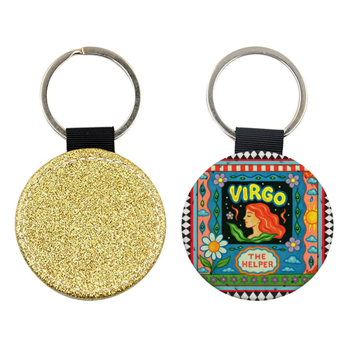 Virgo star sign - keyring by Wallace Elizabeth