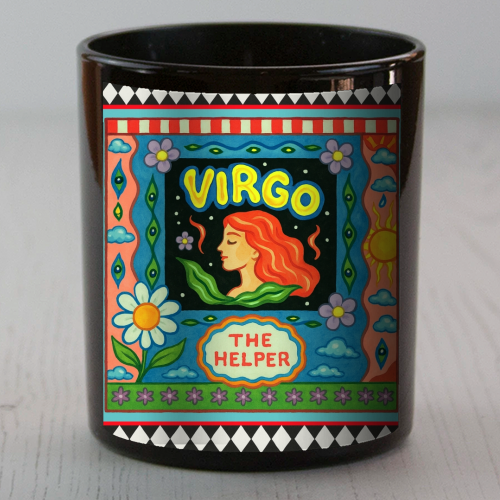 Virgo star sign - scented candle by Wallace Elizabeth