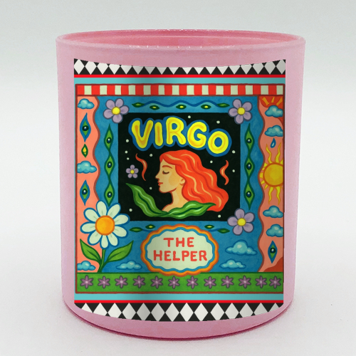 Virgo star sign - scented candle by Wallace Elizabeth