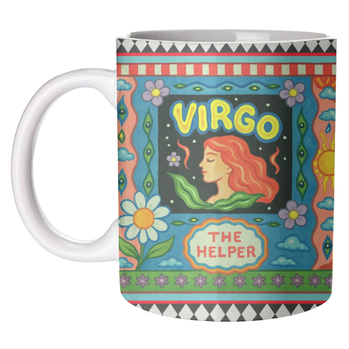Virgo star sign - unique mug by Wallace Elizabeth