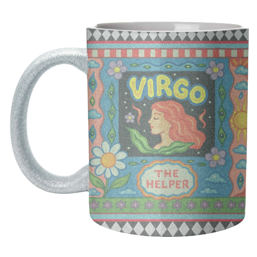 Virgo star sign - unique mug by Wallace Elizabeth