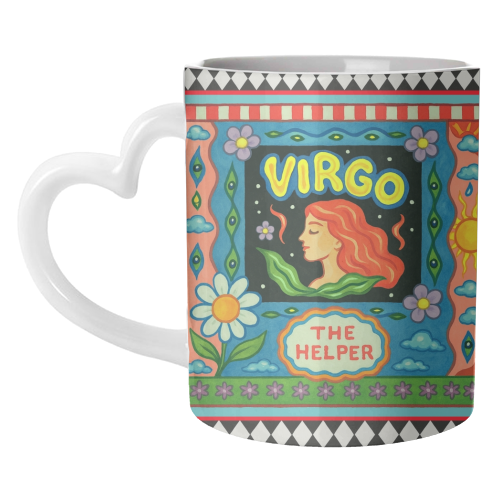 Virgo star sign - unique mug by Wallace Elizabeth