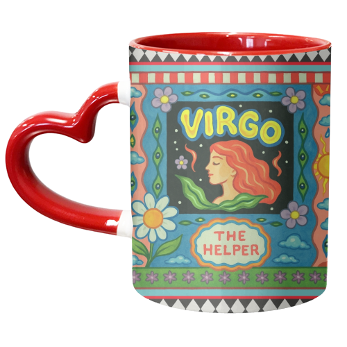 Virgo star sign - unique mug by Wallace Elizabeth