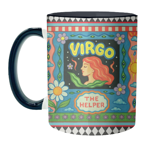 Virgo star sign - unique mug by Wallace Elizabeth