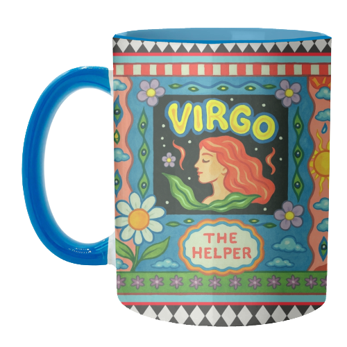 Virgo star sign - unique mug by Wallace Elizabeth