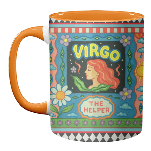 Virgo star sign - unique mug by Wallace Elizabeth