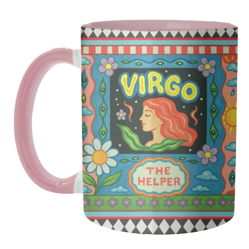 Virgo star sign - unique mug by Wallace Elizabeth