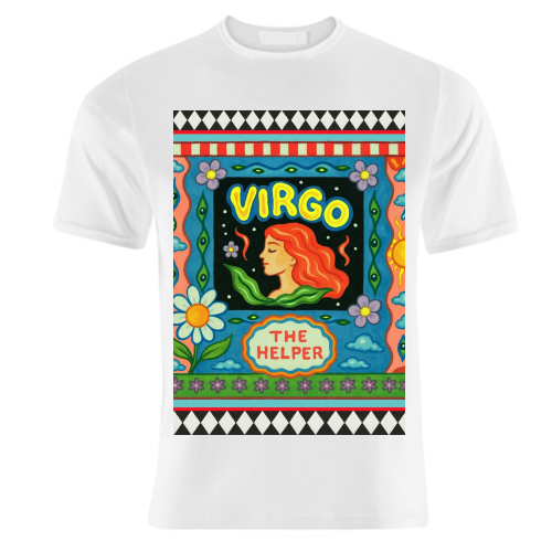 Virgo star sign - unique t shirt by Wallace Elizabeth