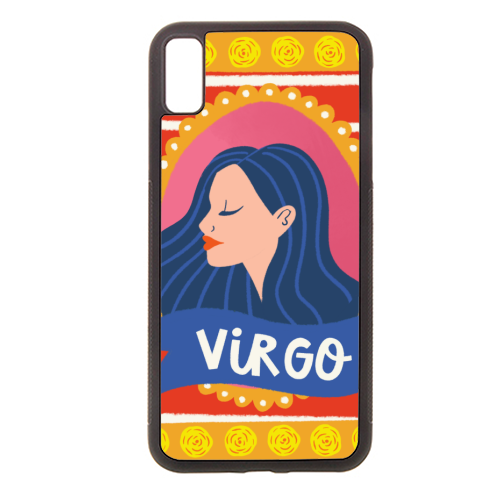 Virgo Star Sign Zodiac Astrology Illustration Design - stylish phone case by AbiGoLucky
