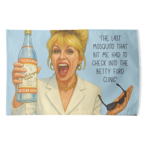 Vodka Patsy - funny tea towel by Ms Doodle
