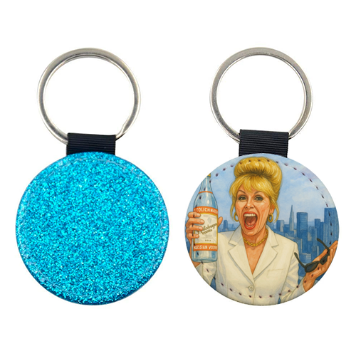 Vodka Patsy - keyring by Ms Doodle