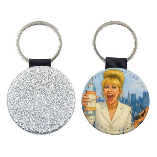 Vodka Patsy - keyring by Ms Doodle