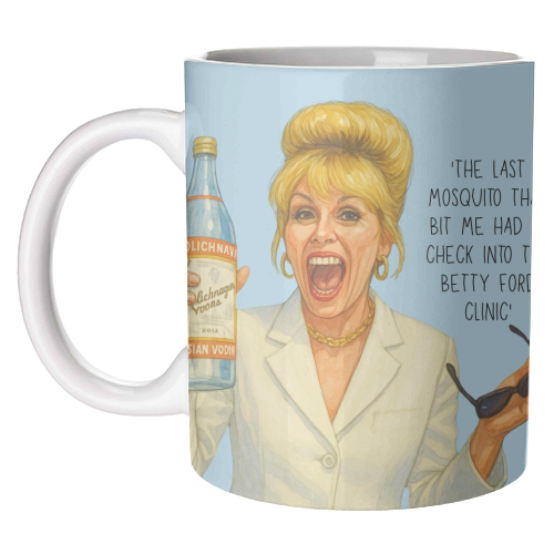 Vodka Patsy - unique mug by Ms Doodle