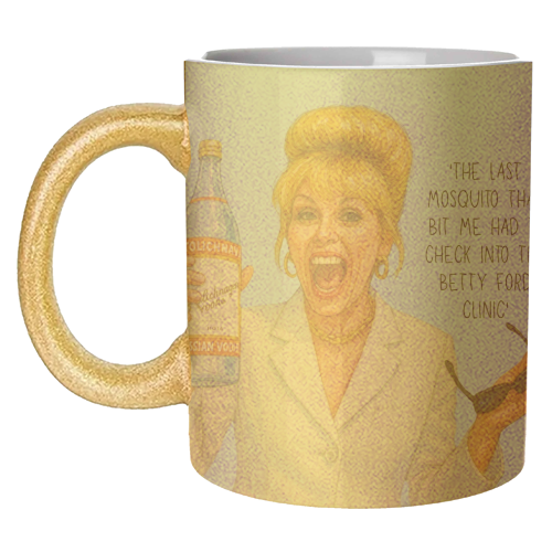 Vodka Patsy - unique mug by Ms Doodle