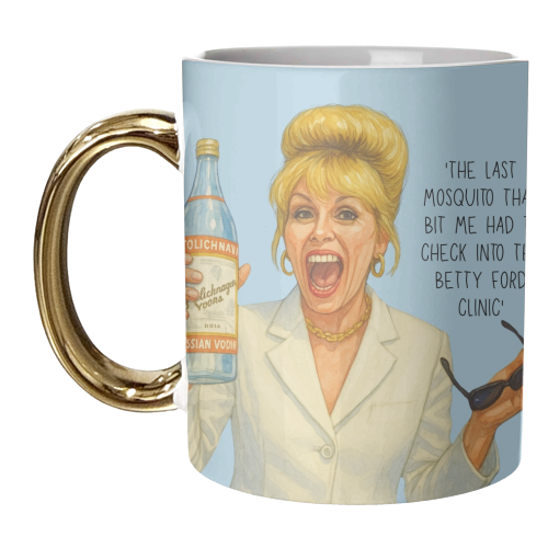 Vodka Patsy - unique mug by Ms Doodle