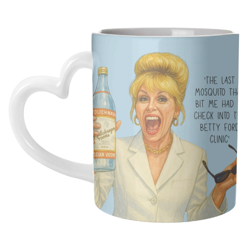 Vodka Patsy - unique mug by Ms Doodle