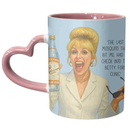 Vodka Patsy - unique mug by Ms Doodle